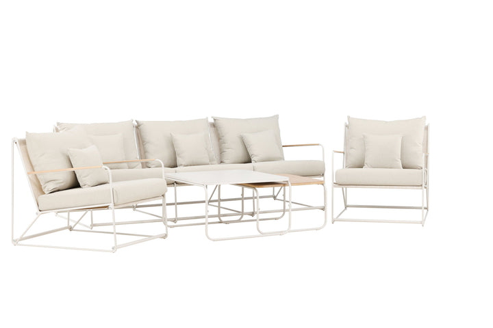 Venture Home Palazzo Sofa Set - Beige / Beige