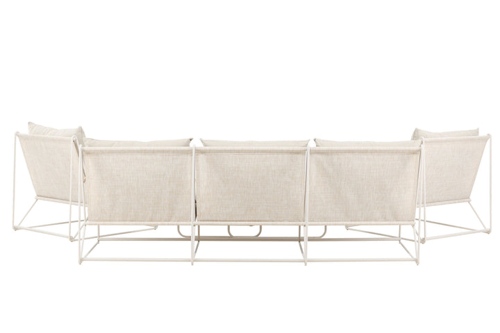 Venture Home Palazzo Sofa Set - Beige / Beige