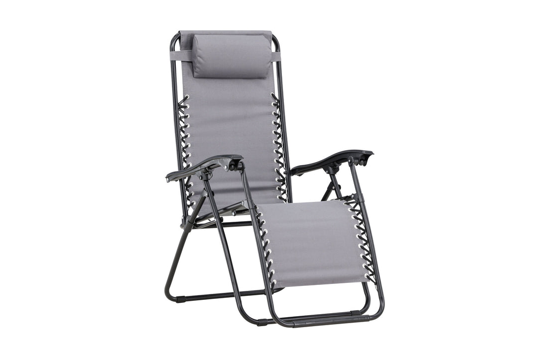 Venture Home Vulcano Solseng 2-pak - Grå / Sort