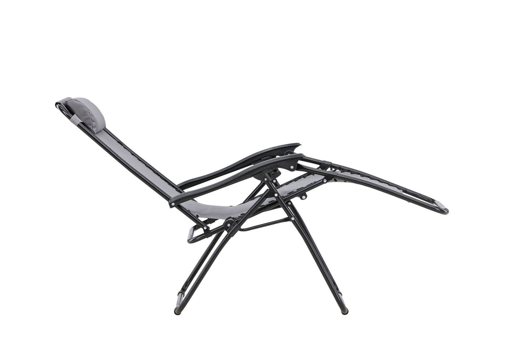 Venture Home Vulcano Solseng 2-pak - Grå / Sort