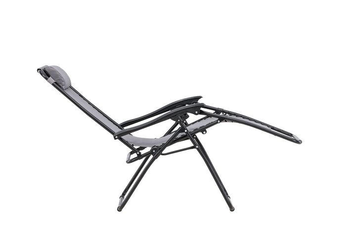 Venture Home Vulcano Solseng 2-pak - Grå / Sort