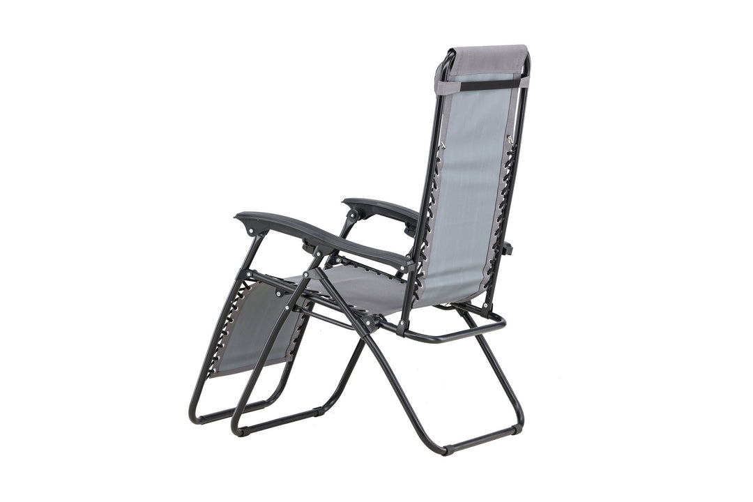 Venture Home Vulcano Solseng 2-pak - Grå / Sort