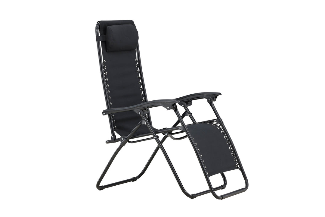 Venture Home Vulcano Sun Lounge 2-pack - Black / Black