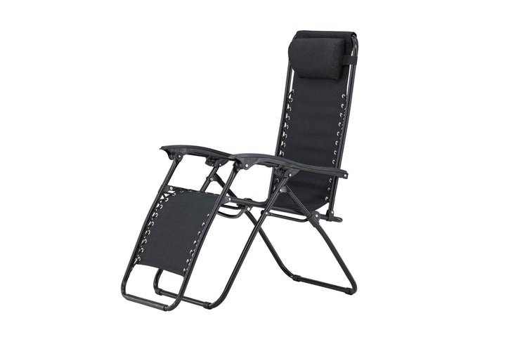 Venture Home Vulcano Sun Lounge 2-pack - Black / Black