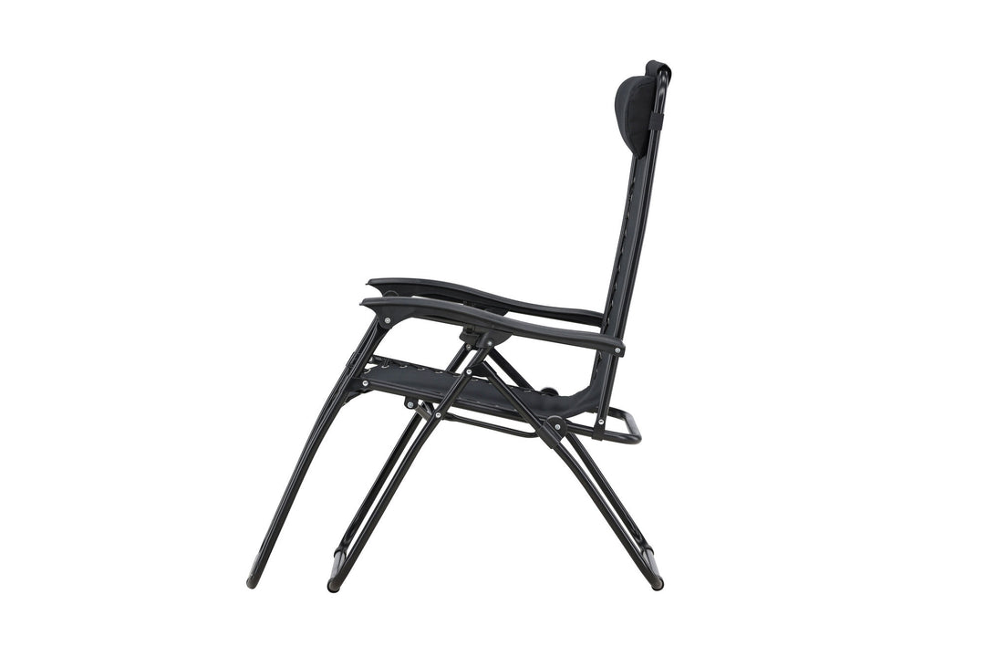 Venture Home Vulcano Sun Lounge 2-pack - Black / Black