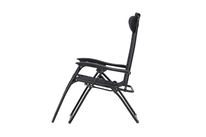 Venture Home Vulcano Sun Lounge 2-pack - Black / Black