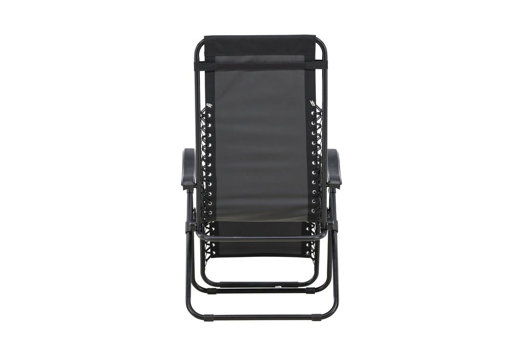 Venture Home Vulcano Sun Lounge 2-pack - Black / Black