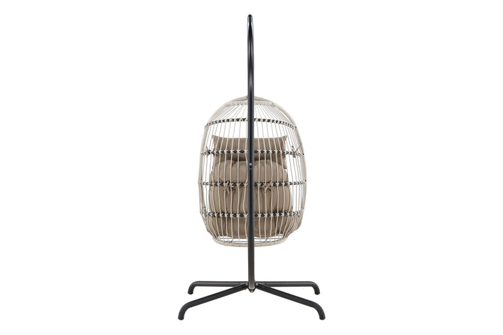 Venture Home Trezza Haning Chair - Black / Grey