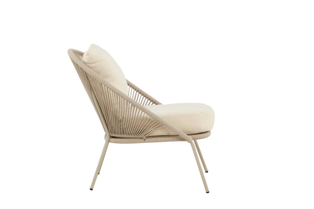 Venture Home Lindos Lounge Chair 2-pack Beige/Beige