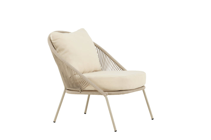 Venture Home Lindos Lounge Chair 2-pack Beige/Beige