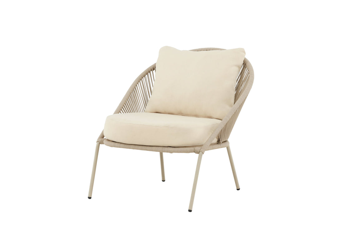 Venture Home Lindos Lounge Chair 2-pack Beige/Beige
