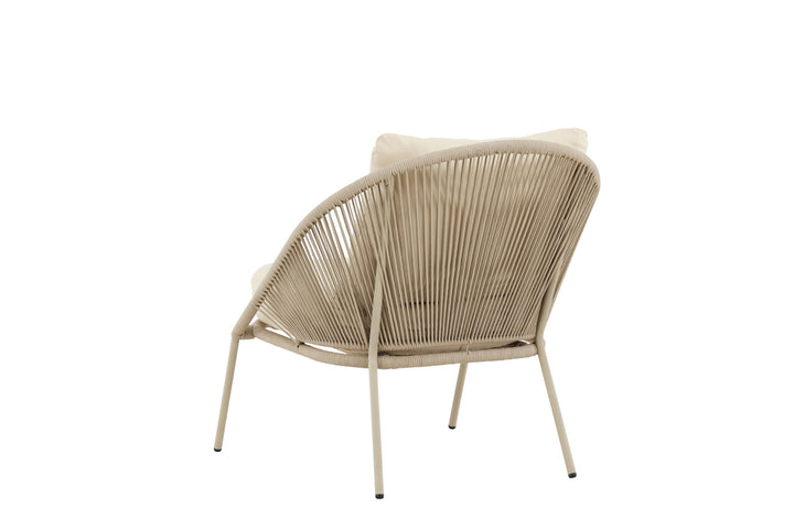 Venture Home Lindos Lounge Chair 2-pack Beige/Beige
