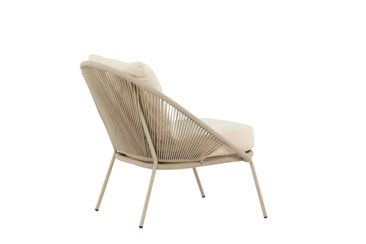 Venture Home Lindos Lounge Chair 2-pack Beige/Beige