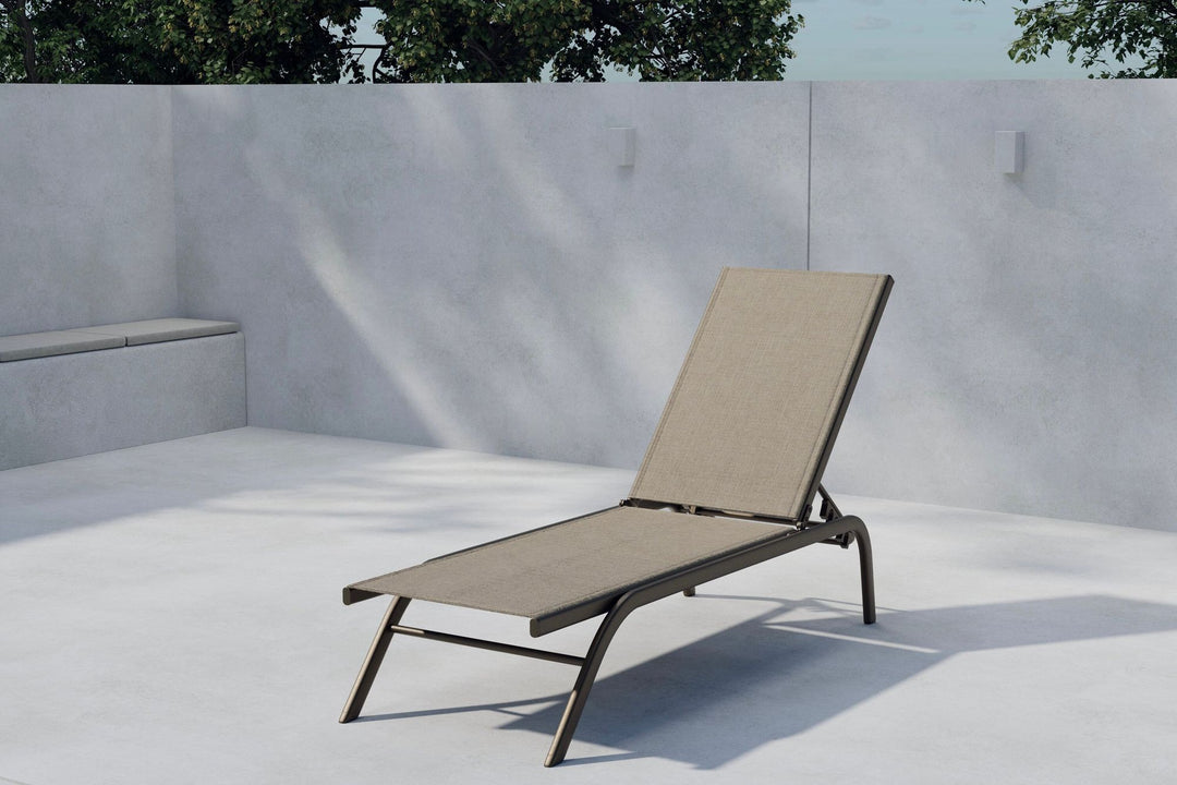 Venture Home Kastos Loungestol - Brun / Beige