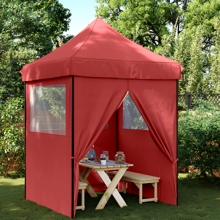 Party Tent Bordeaux 200 x 200 x 306 cm Oxford stof