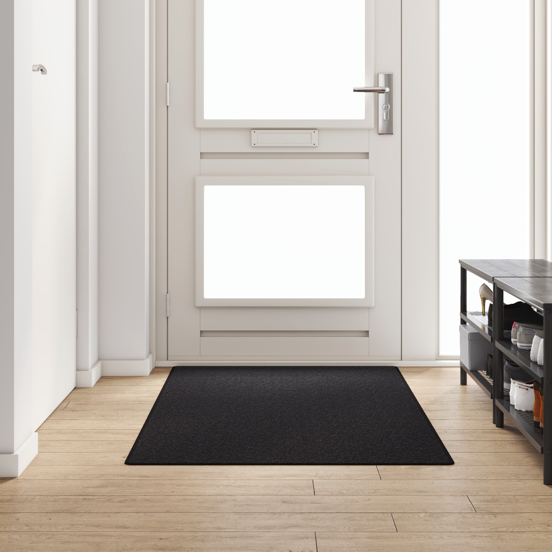 Tæppe Runner Antracit 100 x 200 cm 100% Polypropylen