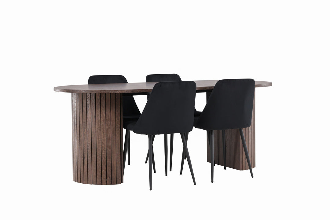 Venture Home Härön Dining Table with Night Dining Chair