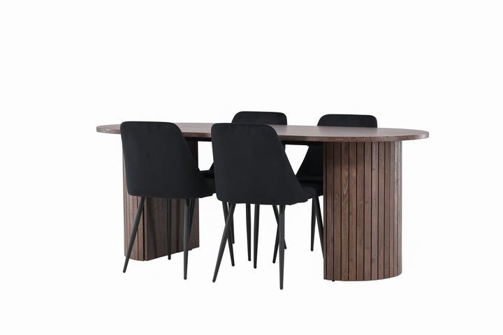 Venture Home Härön Dining Table with Night Dining Chair