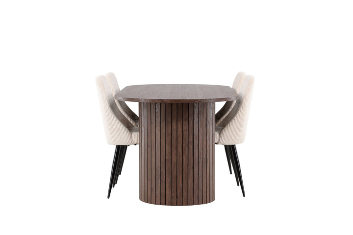 Venture Home Härön Dining Table with Leone Dining Chair