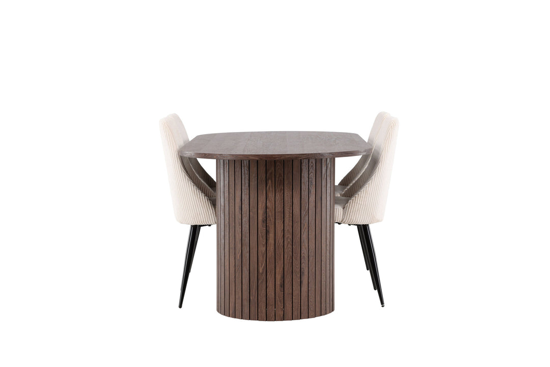 Venture Home Härön Dining Table with Leone Dining Chair