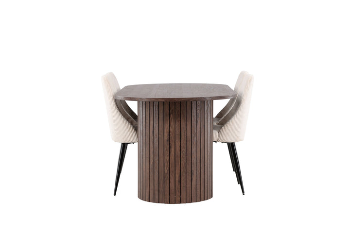 Venture Home Härön Dining Table with Leone Dining Chair