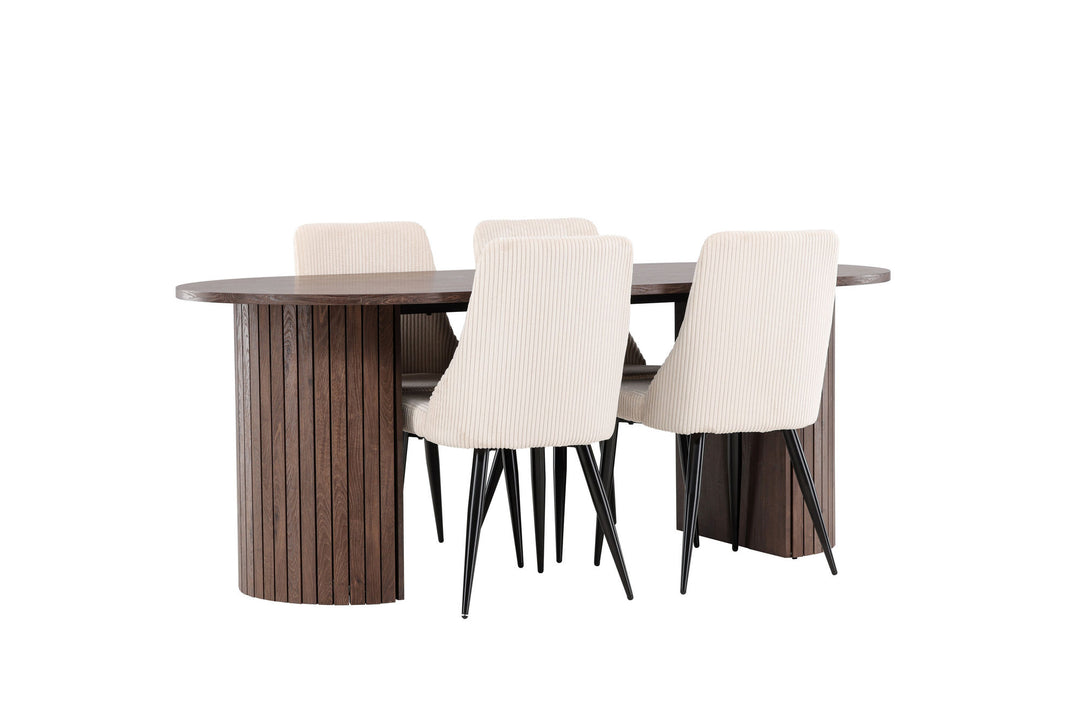 Venture Home Härön Dining Table with Leone Dining Chair