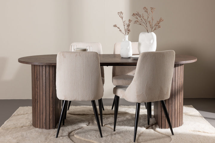 Venture Home Härön Dining Table with Leone Dining Chair