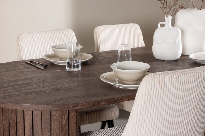 Venture Home Härön Dining Table with Leone Dining Chair