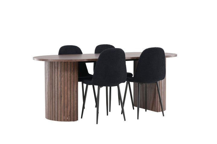 Venture Home Härön Dining Table with Polar Dining Chair