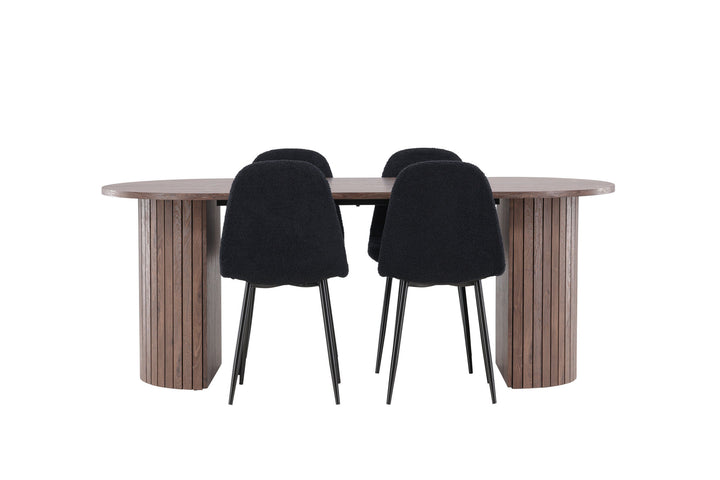 Venture Home Härön Dining Table with Polar Dining Chair