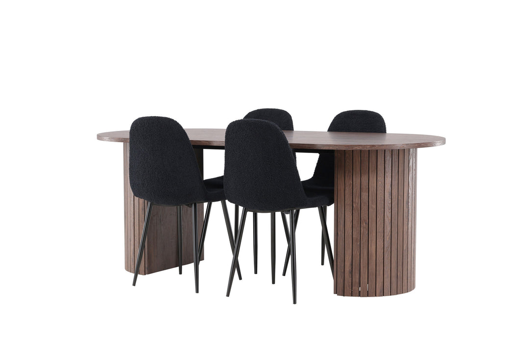 Venture Home Härön Dining Table with Polar Dining Chair