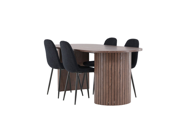 Venture Home Härön Dining Table with Polar Dining Chair