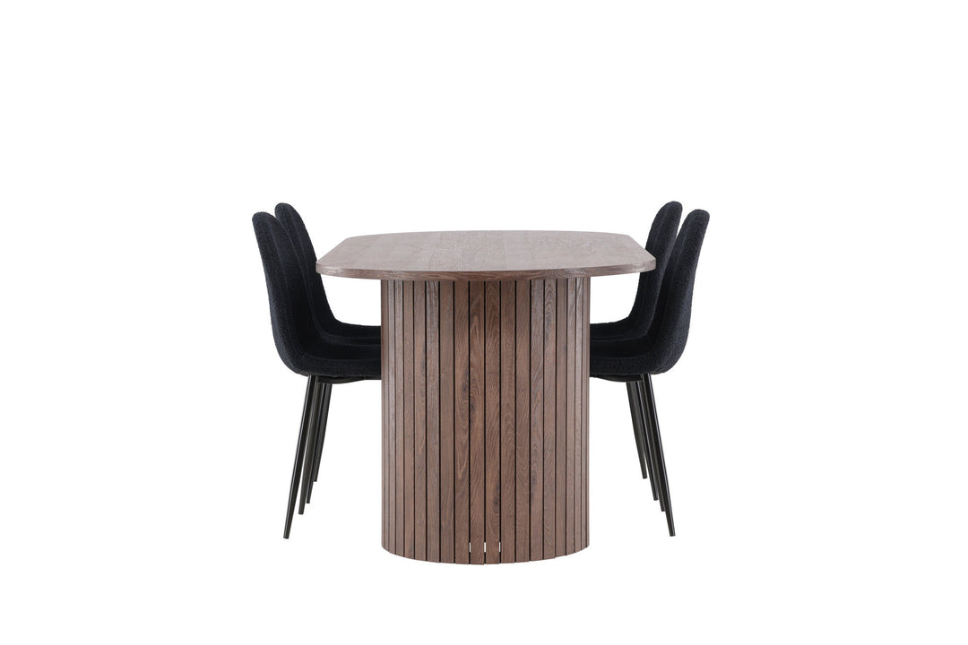 Venture Home Härön Dining Table with Polar Dining Chair