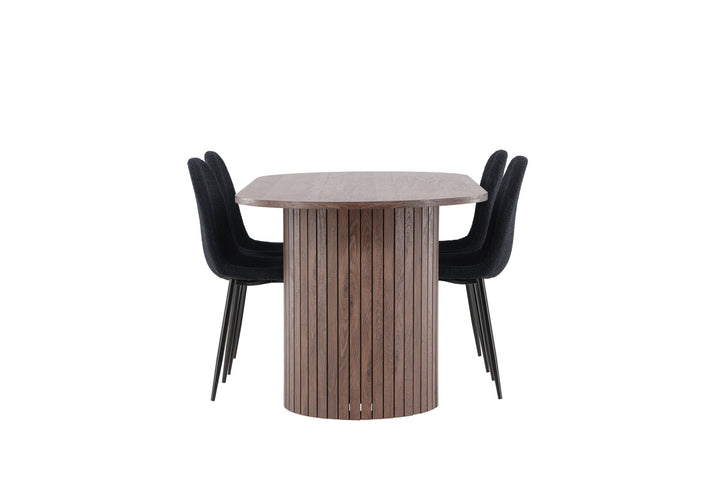 Venture Home Härön Dining Table with Polar Dining Chair