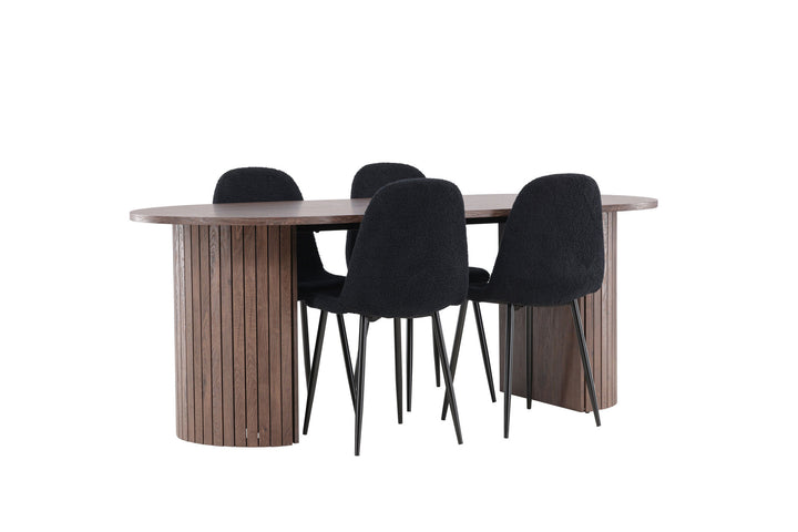 Venture Home Härön Dining Table with Polar Dining Chair