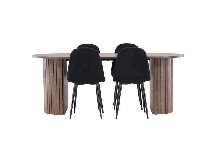 Venture Home Härön Dining Table with Polar Dining Chair
