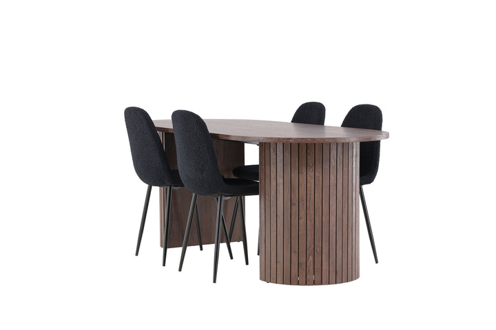 Venture Home Härön Dining Table with Polar Dining Chair