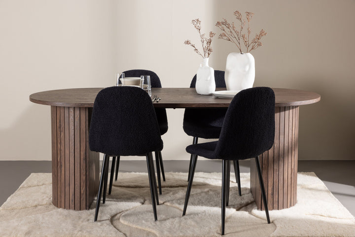 Venture Home Härön Dining Table with Polar Dining Chair