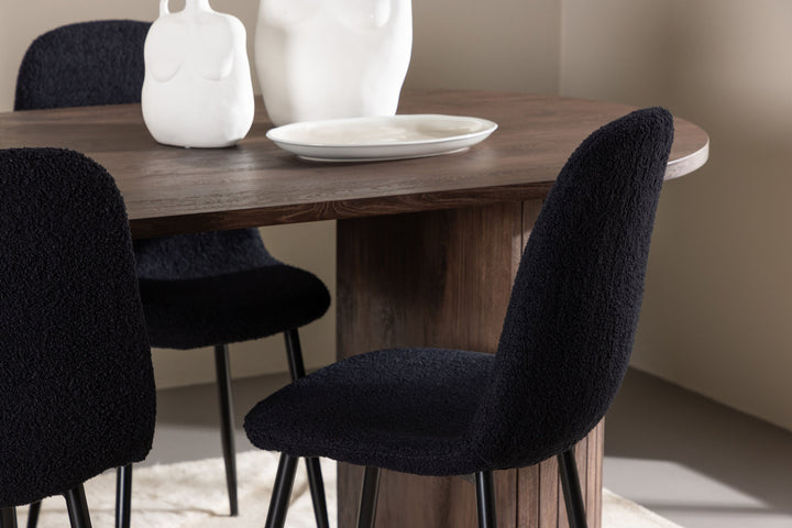 Venture Home Härön Dining Table with Polar Dining Chair