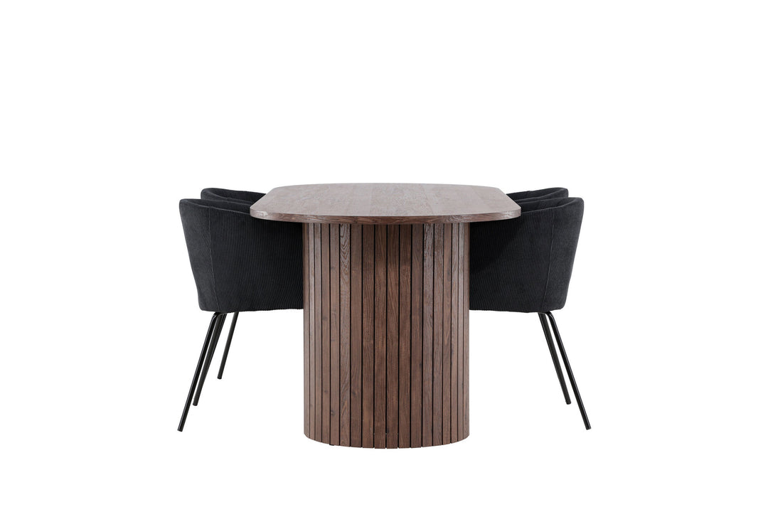 Venture Home Härön Dining Table with Berit Dining Chair