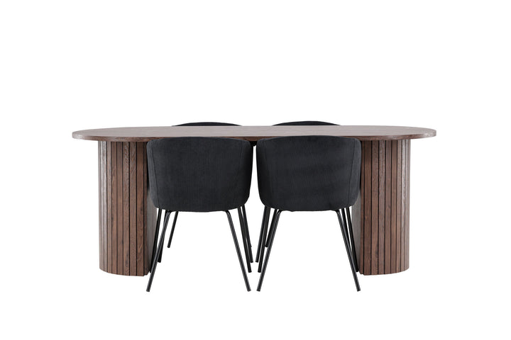 Venture Home Härön Dining Table with Berit Dining Chair
