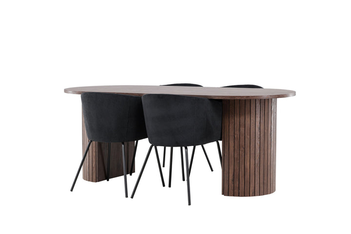 Venture Home Härön Dining Table with Berit Dining Chair