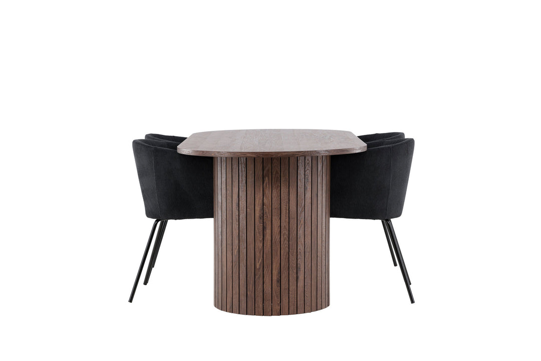 Venture Home Härön Dining Table with Berit Dining Chair