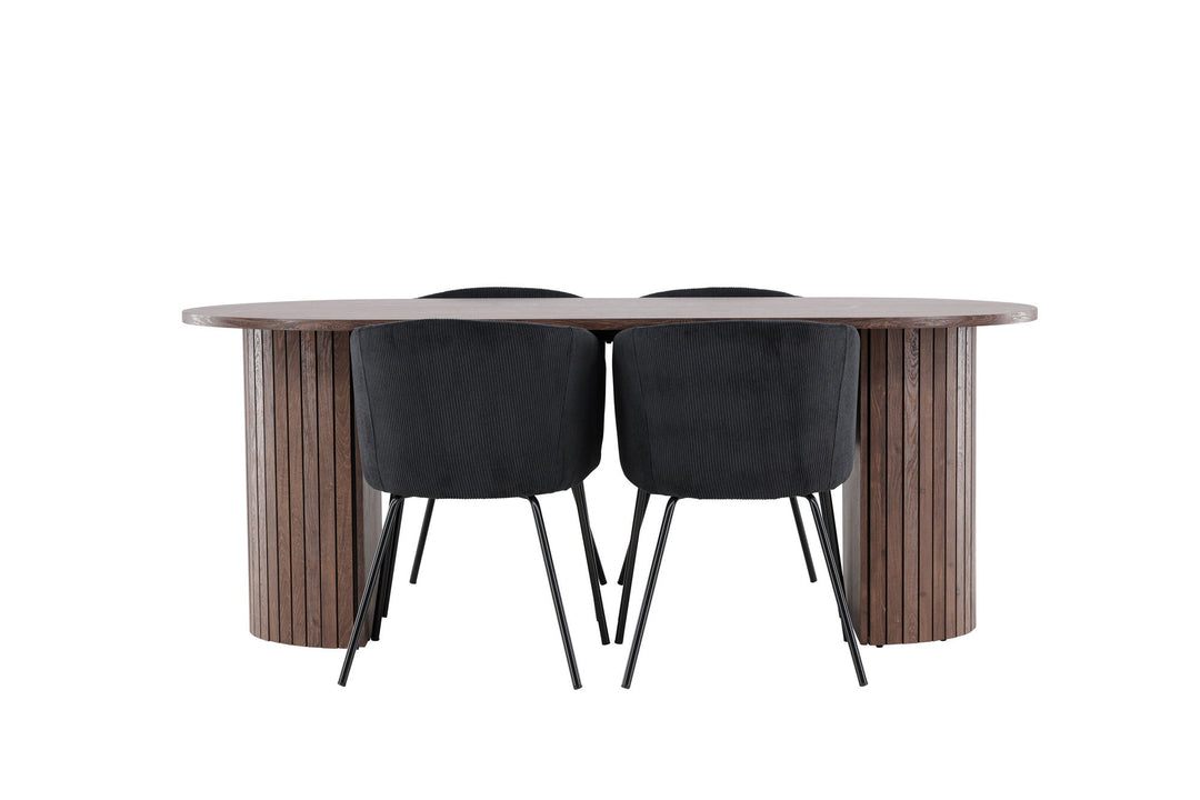 Venture Home Härön Dining Table with Berit Dining Chair