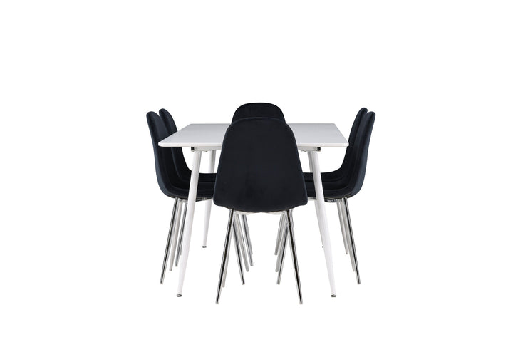 Venture Home Silar Dining Table with Polar Dining Chair