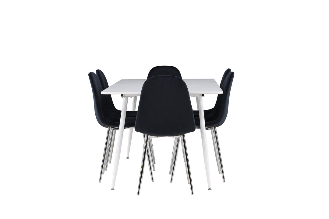 Venture Home Silar Dining Table with Polar Dining Chair