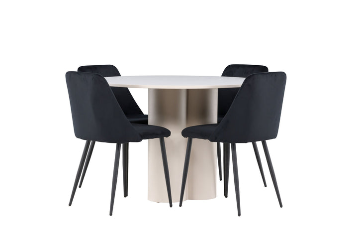 Venture Home Olivia Dining Table with Night Dining Chair