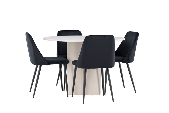 Venture Home Olivia Dining Table with Night Dining Chair
