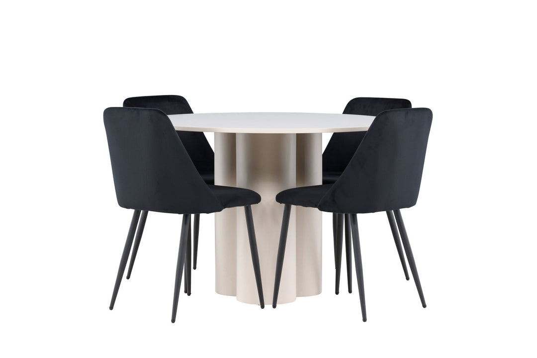 Venture Home Olivia Dining Table with Night Dining Chair