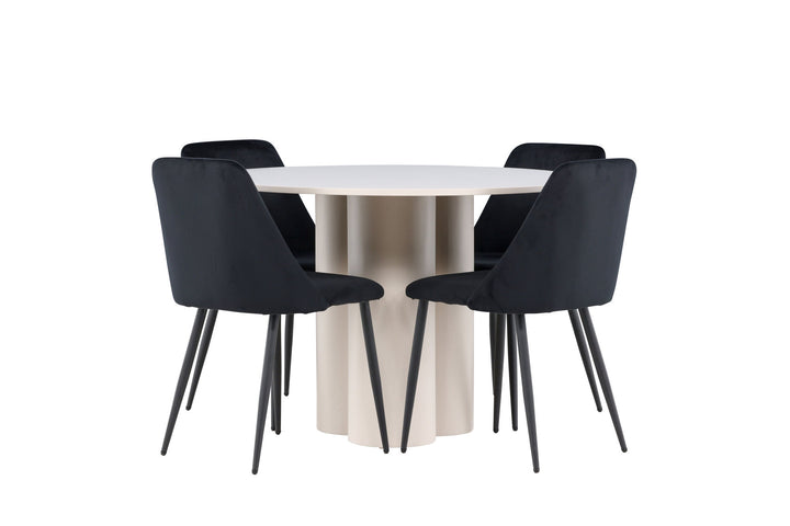 Venture Home Olivia Dining Table with Night Dining Chair